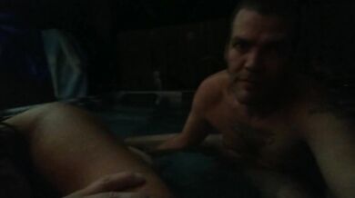 Deep Fucking BBW in Hot Tub pt.2 - Finger Fucking with Multiple Massive Body Rocking Orgasms