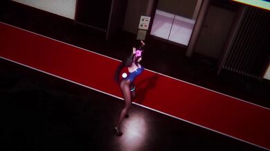 Lustful Bunny Girl Tifa Passionate Sex