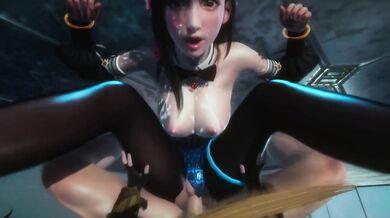 Lustful Bunny Girl Tifa Passionate Sex
