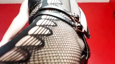 edge to my strapon and listen to the audio of me fucking my slave