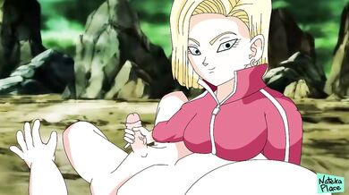 Android 18 and Krillin parody xxx 2 from Dragon Ball Super (Reloaded)