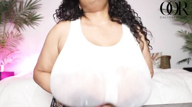 Sheer Sport Bra Tittyfucking - Huge boobs nerdy ebony