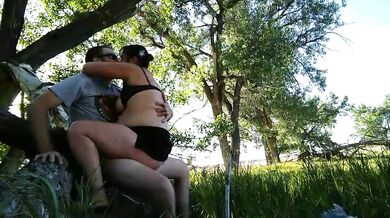 Outdoors Adventure Sex-Milf Gets Fucked Hard After Finding A Place for Fuckin and Makin Noise