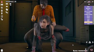 Honey Select 2:Hot sex with Tifa in the alley
