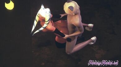 Star Wars Hentai - Ahsoka is fucked and cums in her pussy