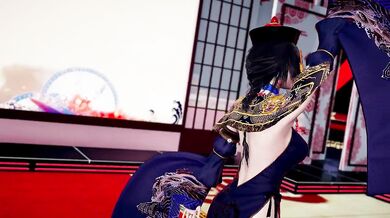 Honey select 2 mmd dance Qian Xing Xu