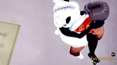 Furry Hentai - Horse and Panda Bear Yiff