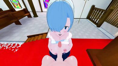 Elizabeth Liones POV doggystyle fuck in church - Seven Deadly Sins Hentai.