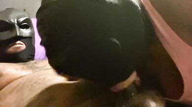Batman returns with a dick down her deepthroat