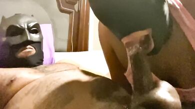 Batman returns with a dick down her deepthroat