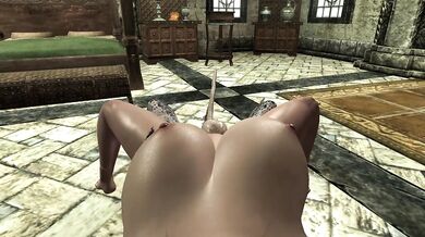 Queen Andrea Gets Gang Banged By Argonians A Skyrim Story