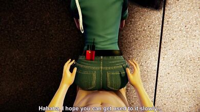 Honey Select 2:The sexy jeans instructor asked me to fuck her