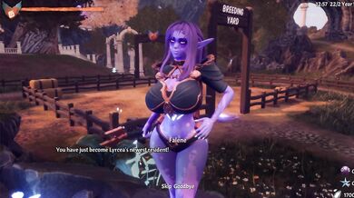 Breeders of Nephelym [Hentai 3D game] Ep.1 a plant monster girl sucked my huge cowgirl tits