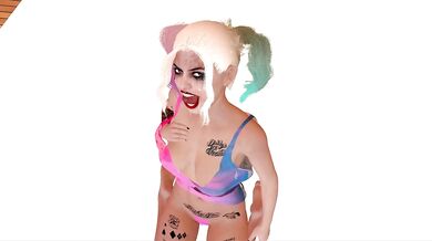 Cum on Harley Quinn Face JOI Encouragement