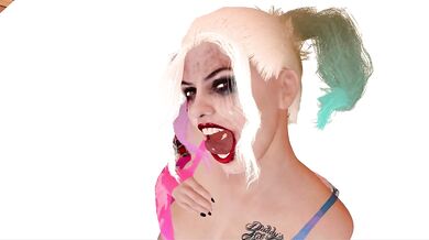 Cum on Harley Quinn Face JOI Encouragement