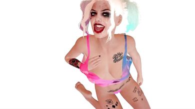 Cum on Harley Quinn Face JOI Encouragement