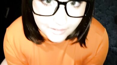 JINKIES! Velma Deepthroats Cock And Gets Fucked Hard!