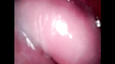 inside my cum filled pussy