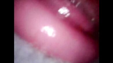 inside my cum filled pussy