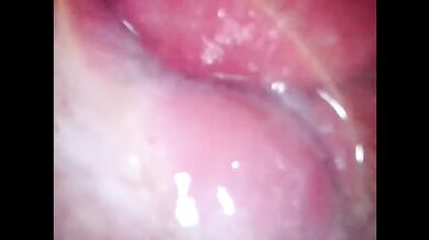 inside my cum filled pussy
