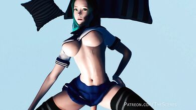 3D PORN BUSTY JAPANESE TEEN FUCKING