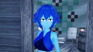 Steven Universe Hentai - Lapis Lazuli gets fucked from your POV, cum on her stomach.