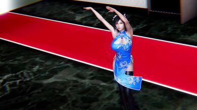 Honey Select 2:Chinese style restaurant with cheongsam Tifa passionate sex