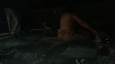 Deep Fucking BBW Milf in Hot Tub pt. 1 - Multiple Body Rocking Orgasms