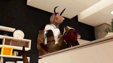 Otter Pair Fucking in Every Corner of the House - Second Life Yiff