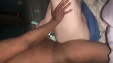 Bbc making white bbw squirt multiple times with his tongue and dick
