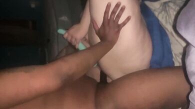 Bbc making white bbw squirt multiple times with his tongue and dick