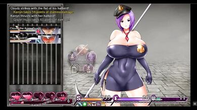 Karryn's Prison [RPG Hentai game] Ep.6 The chief is wanking two horny guards in the prison