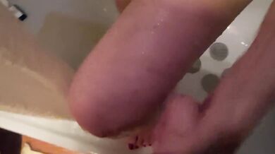 StepAunt Ann JOI in the Shower Jacks Me Off on ASS Best Mature Tits LEGS