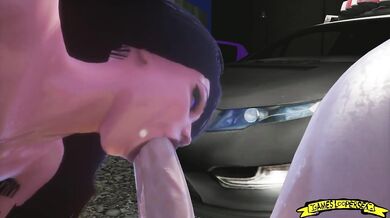 Blowjob in the Street