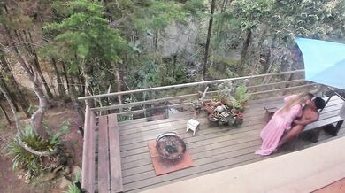 PAWG FUCKS 11 INCH BBC ALL OVER OUTDOORS - @elKonguito @sweetauroramae