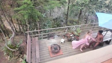 PAWG FUCKS 11 INCH BBC ALL OVER OUTDOORS - @elKonguito @sweetauroramae