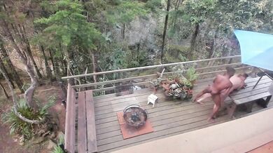 PAWG FUCKS 11 INCH BBC ALL OVER OUTDOORS - @elKonguito @sweetauroramae