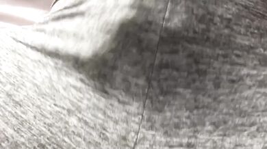 Masturbating fully clothed to wet orgasm