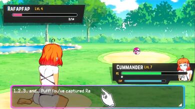 Oppaimon [Hentai Pixel game] Ep.4 Rafapfap ripped clothes in pokemon parody