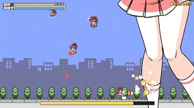 PunitDot [Hentai pixel game] Ep1 save japan from kawai giant girl with huge boobs !
