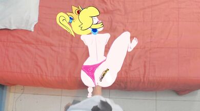 real life anime PRINCESS PEACH hentai version # 4 nintendo MARIO BROS waifu japanese big ass cosplay