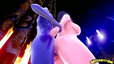The guardian of the sixth circle 3D HENTAI SFM