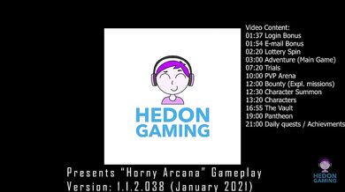 Horny Arcana ( EroGames ) Full Gameplay