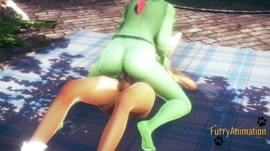 Pokemon Hentai - Gardevoir & Eevee Yiff 2:2