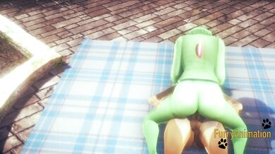 Pokemon Hentai - Gardevoir & Eevee Yiff 2:2