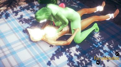 Pokemon Hentai - Gardevoir & Eevee Yiff 2:2