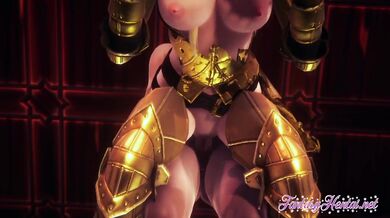 SAO Hentai - Alice is Fucked and cums inside her