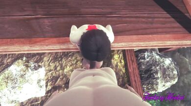 One Piece Hentai - POV Boa Hancok Boobjob and Blowjob