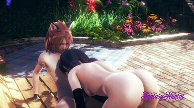 Miracolous Ladybug 3D - Ladybug is fucked in a Park