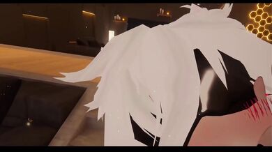 Vrchat triple toy penetration UwU, Lovense long distance sex